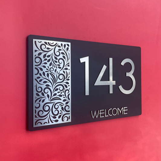 House Number Signs - Australian made | Lustre L1 | SW2