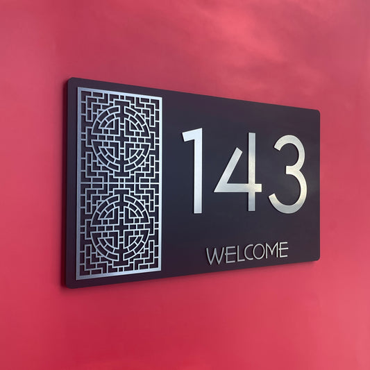 House Number Signs - Australian made | Lustre L5 | SW2