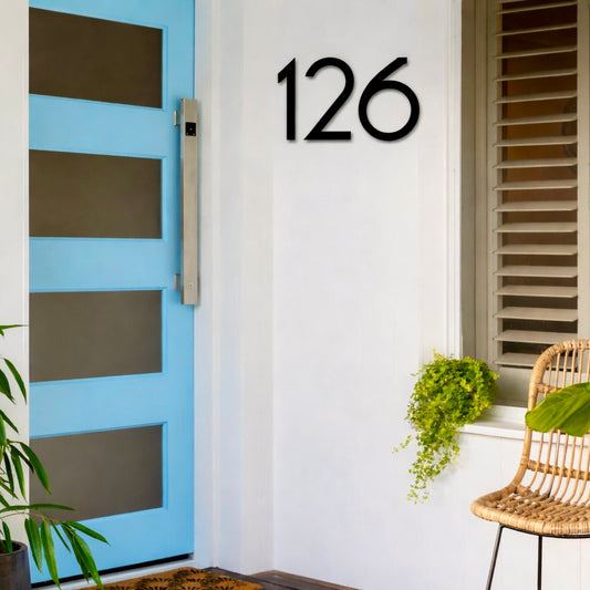Australian made house number | Royal Crescent