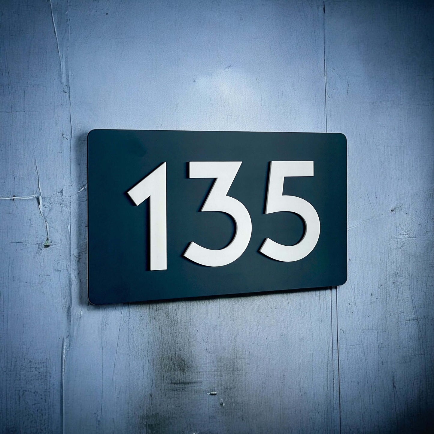 Legacy L1 3D House Number Sign - Modern Australian Made Design