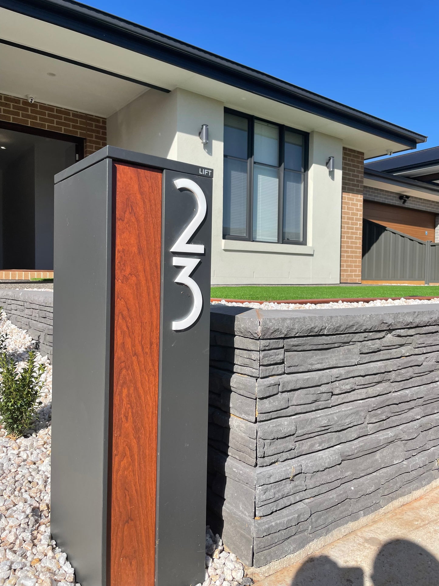 Australian made house number | Royal Crescent