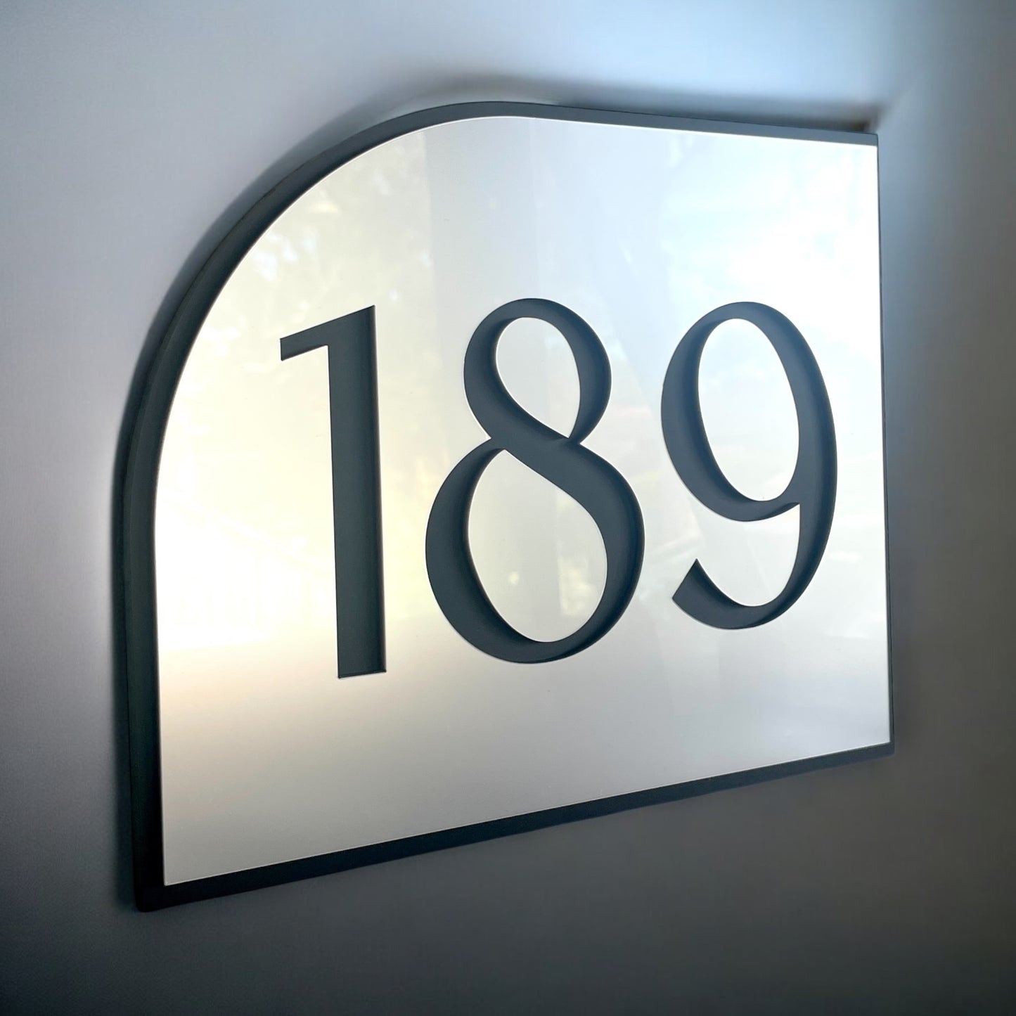 House Number Signs - Australian Made - Elevate 6 | SW2