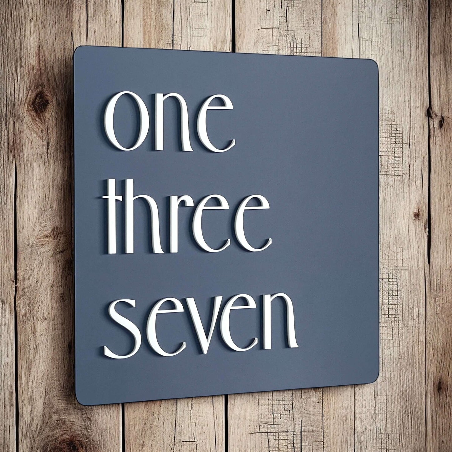 House Number Signs - Australian made - Legacy S4 | SW2