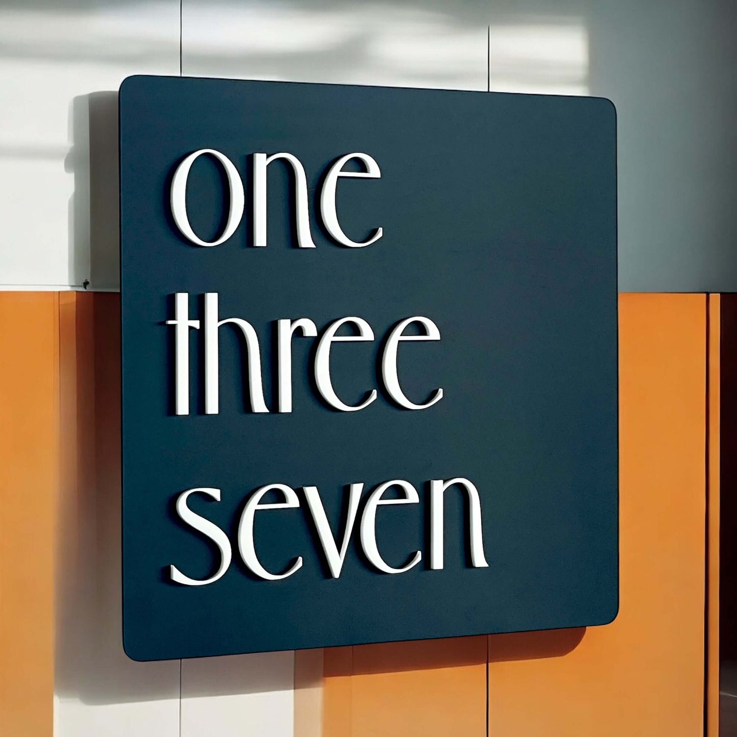 House Number Signs - Australian made - Legacy S4 | SW2