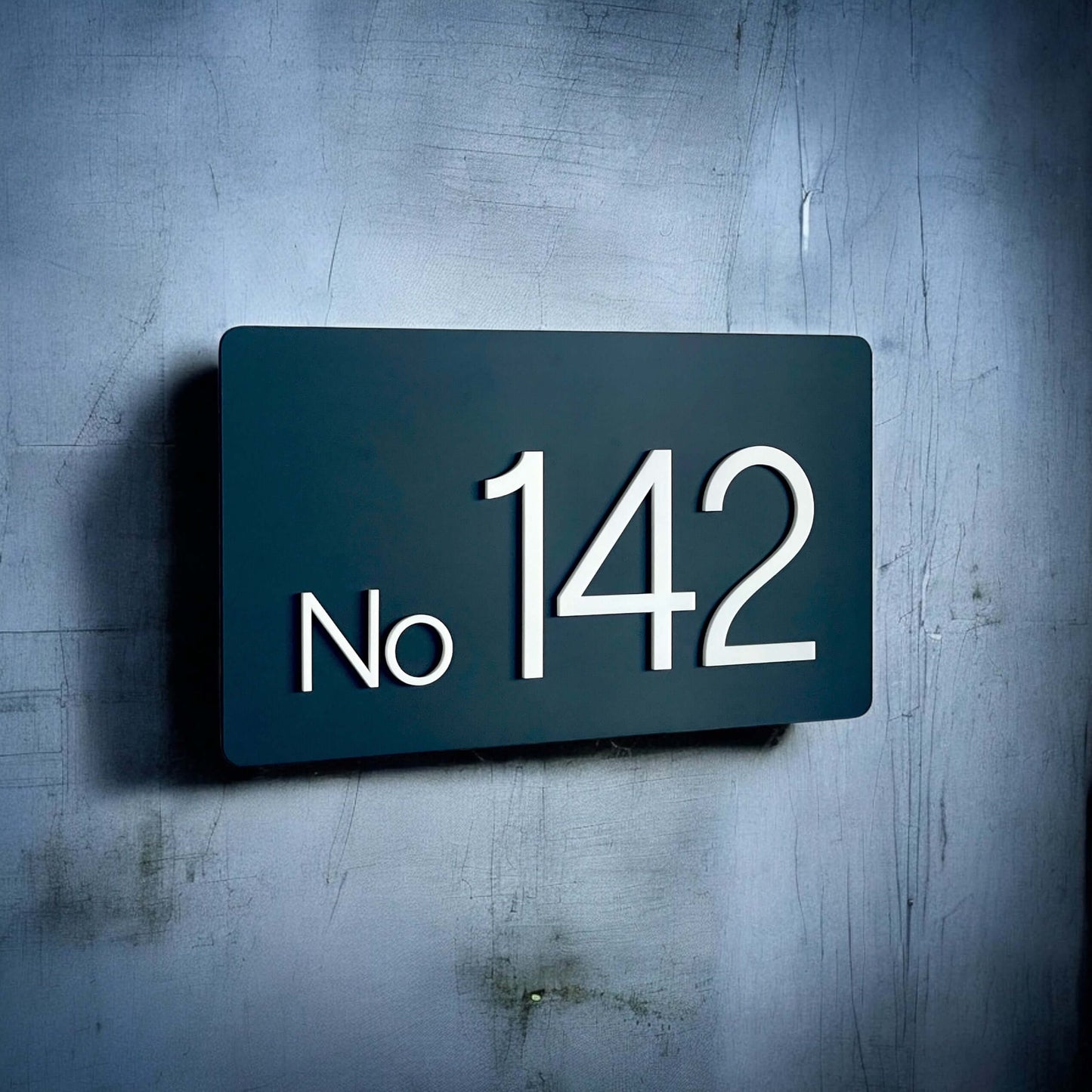 Legacy L2 3D House Number Sign - Contemporary Australian Made Design