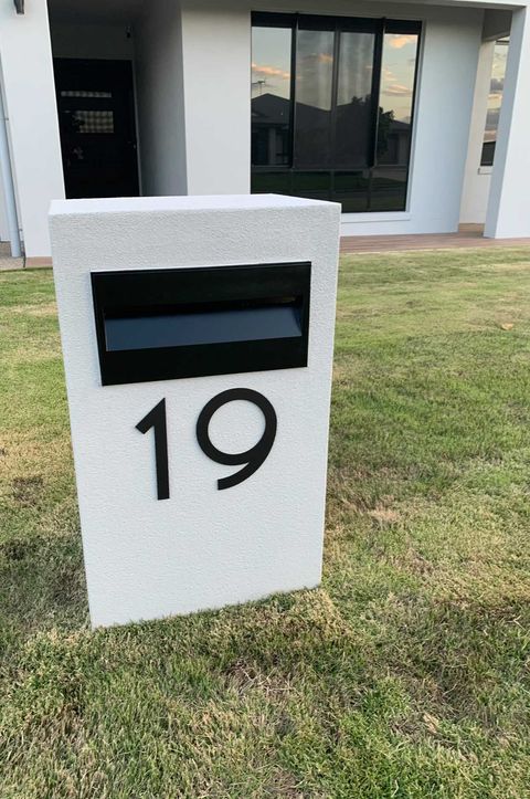 Australian made house number | Copasetic