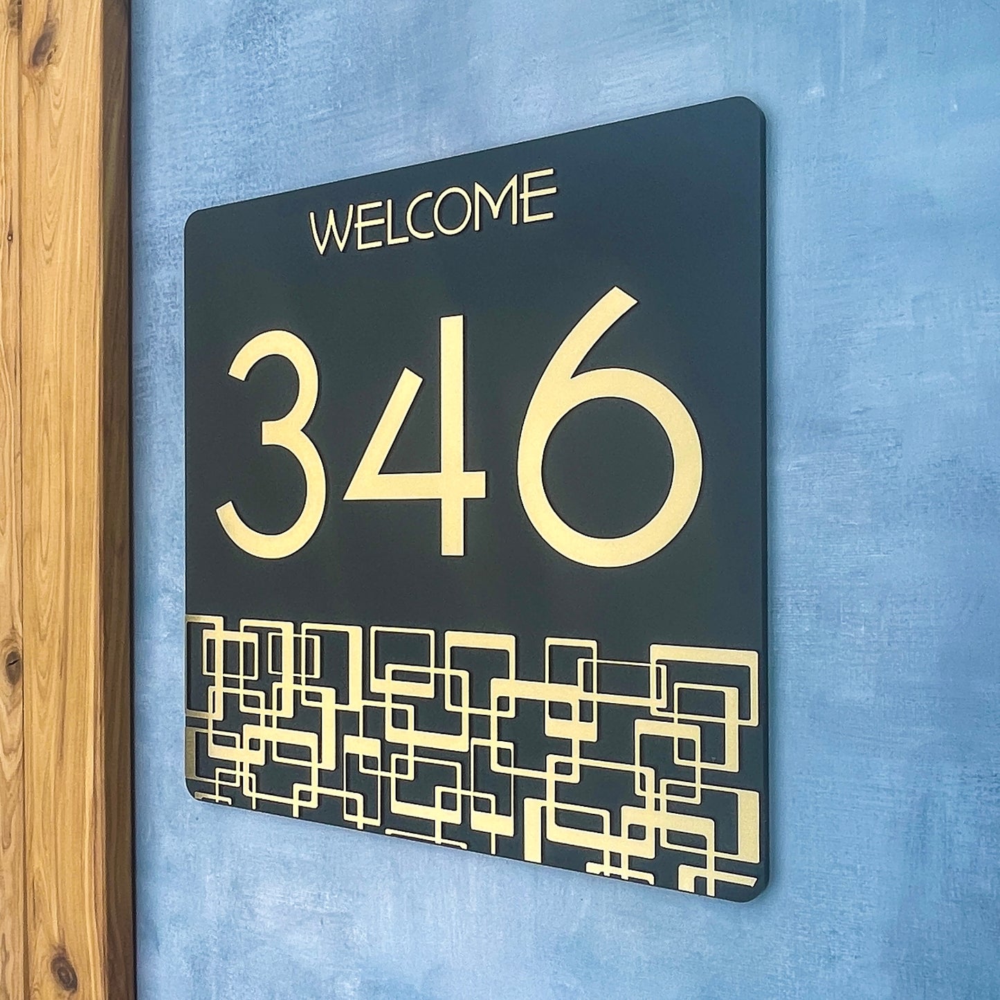 House Number Signs - Australian made | Lustre SH1 | SW2