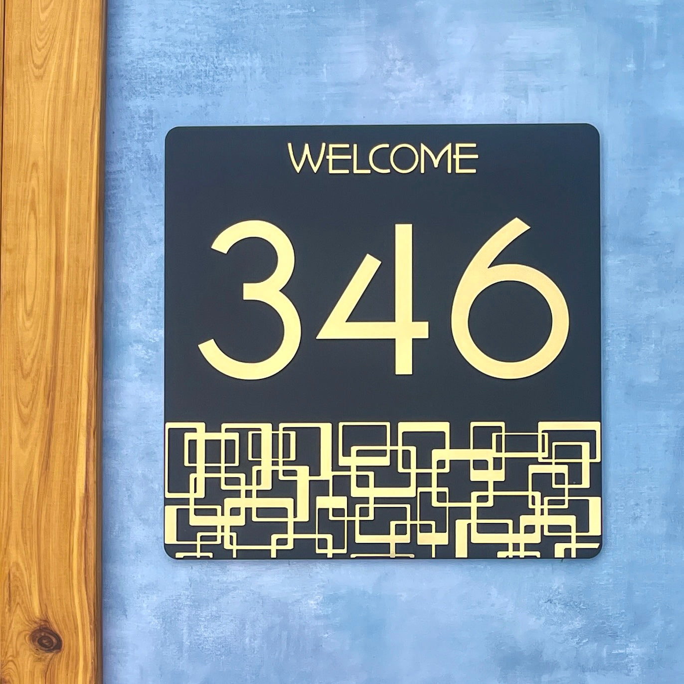 House Number Signs - Australian made | Lustre SH1 | SW2