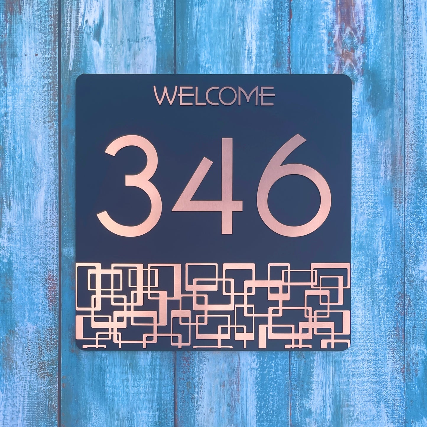 House Number Signs - Australian made | Lustre SH1 | SW2