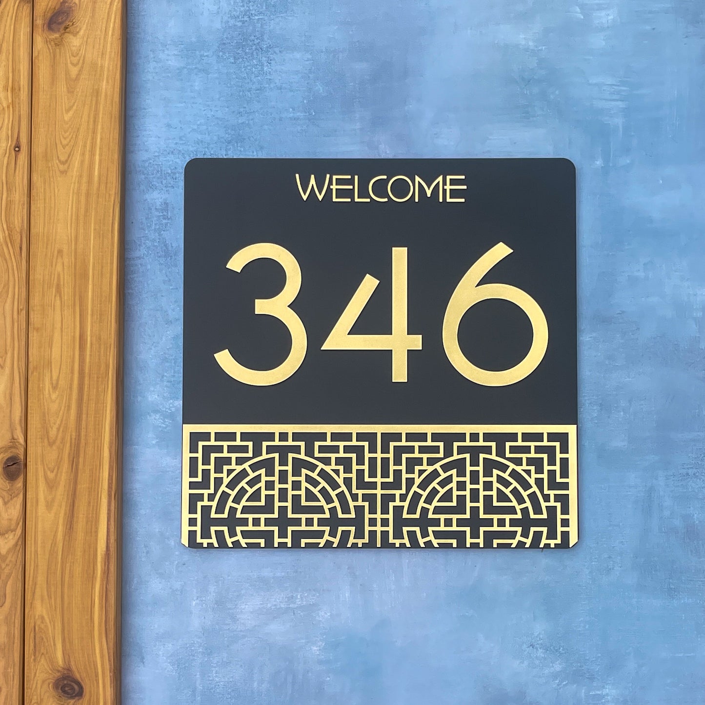 House Number Signs - Australian made | Lustre SH2 | SW2