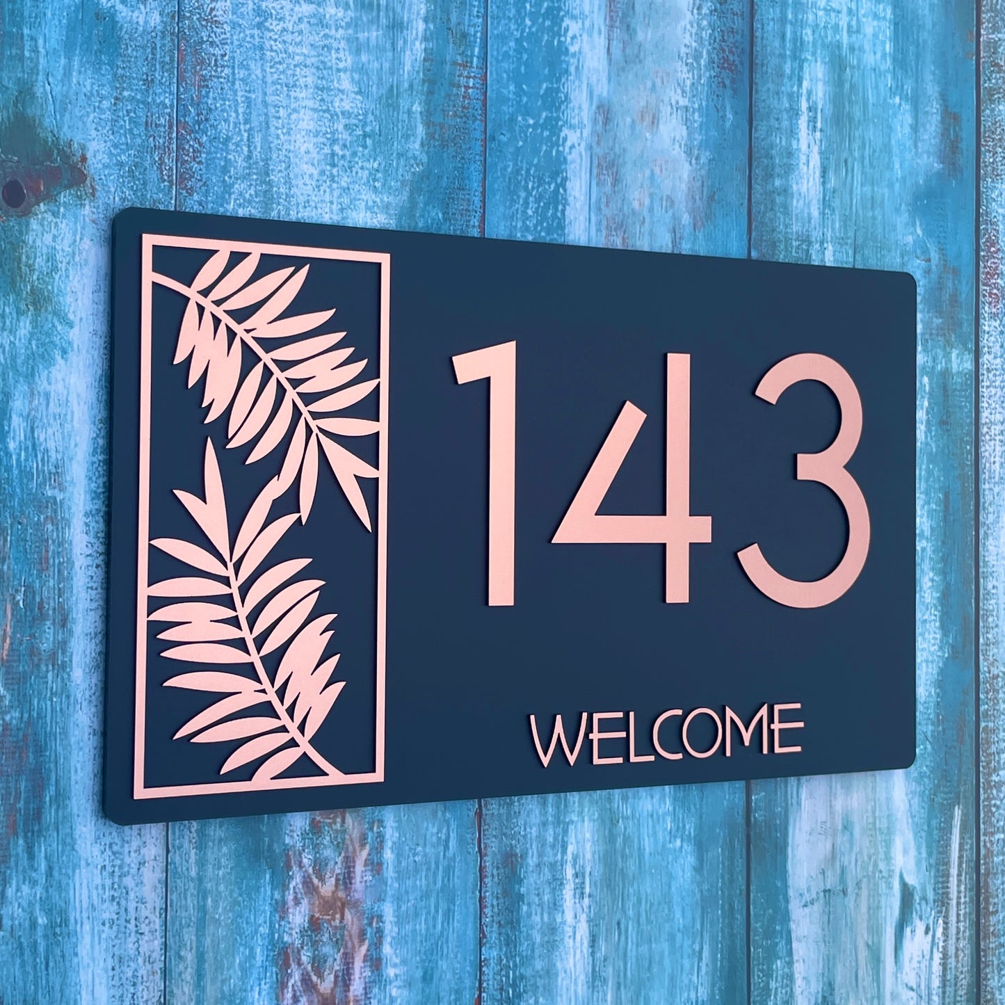 House Number Signs - Australian made | Lustre L2 | SW2