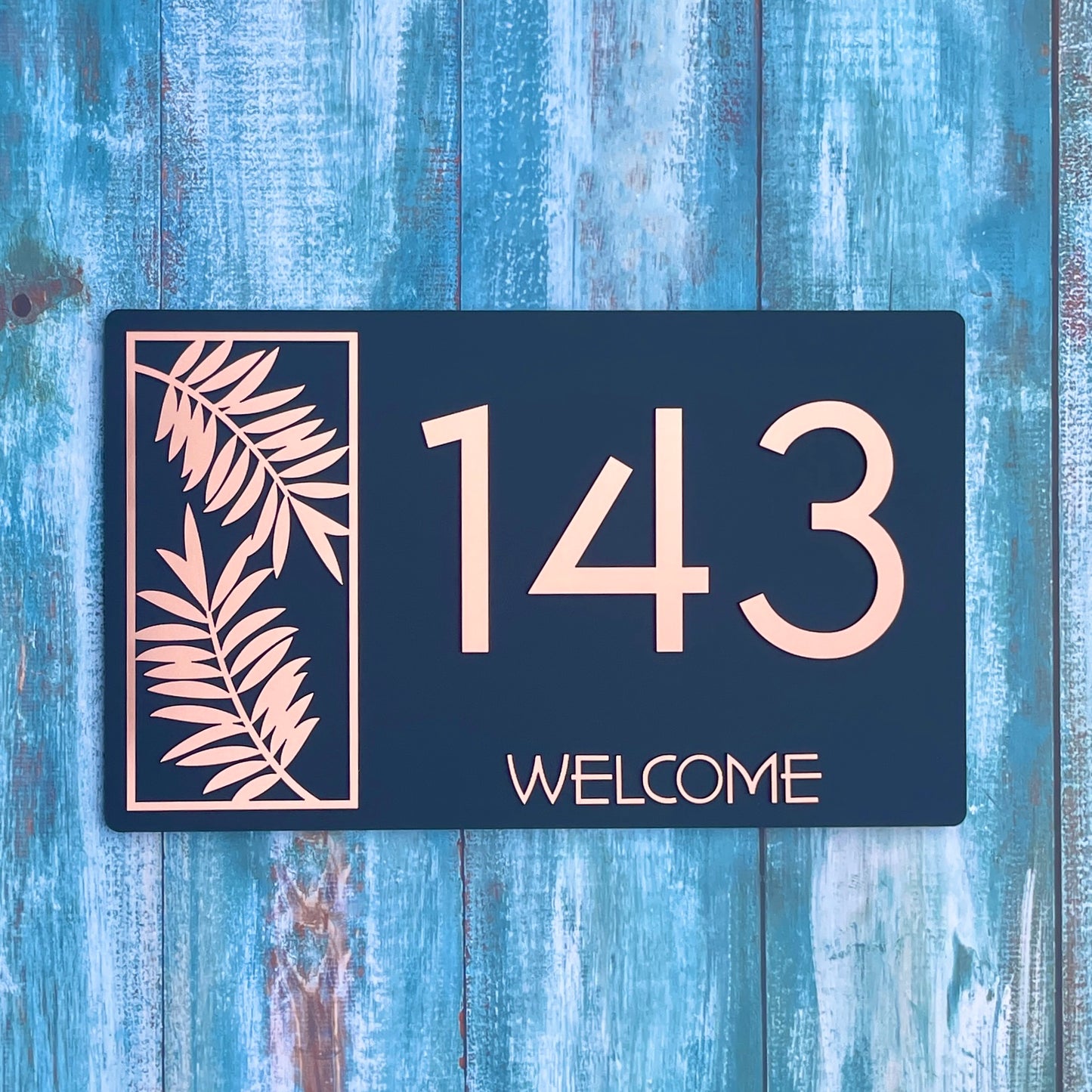 House Number Signs - Australian made | Lustre L2 | SW2