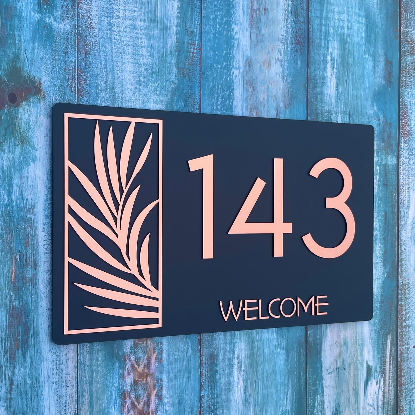 House Number Signs - Australian made | Lustre L4 | SW2