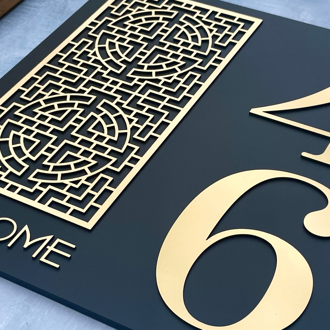 House Number Signs - Australian made | Lustre SV1 | SW2