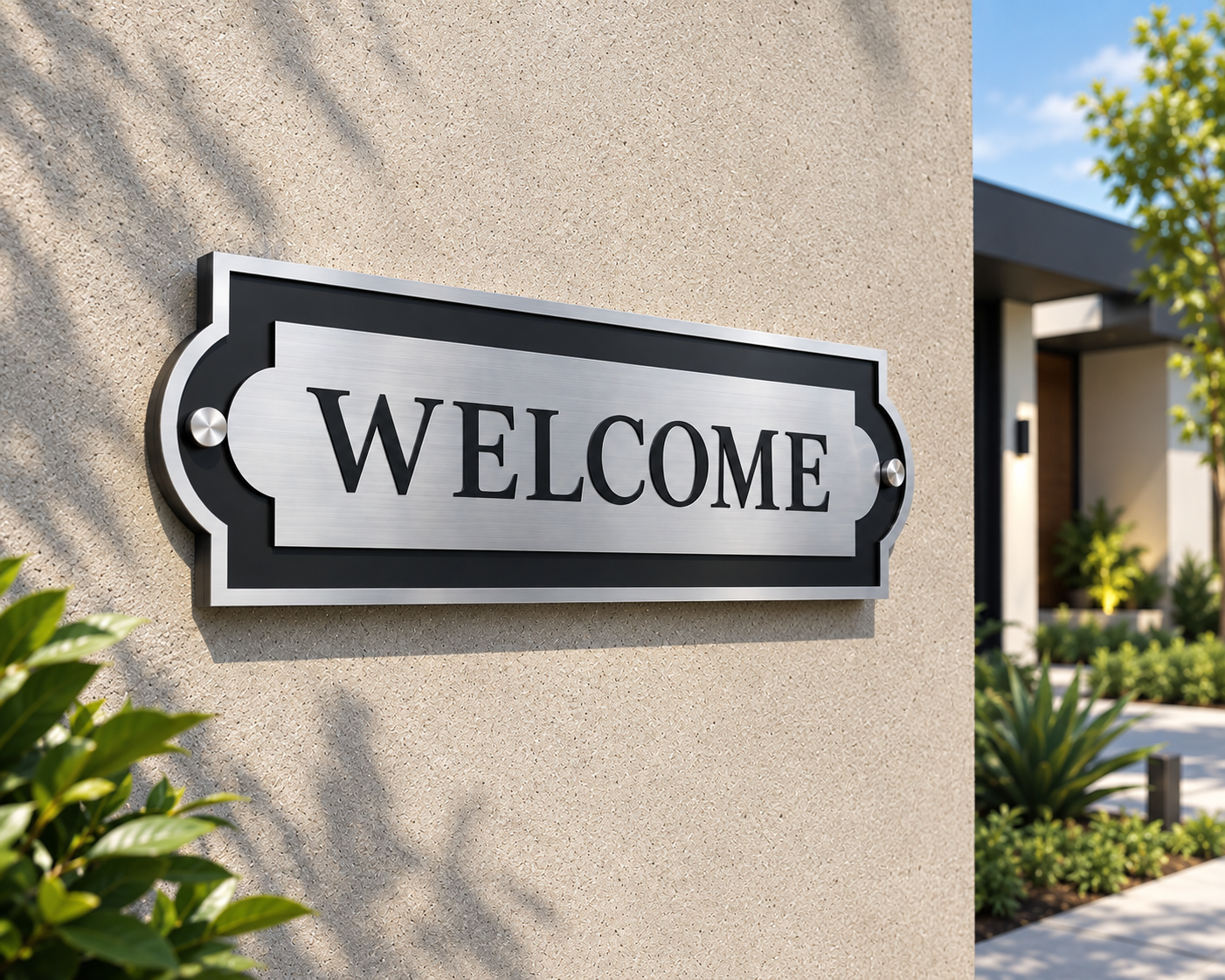 Vintage Welcome Sign