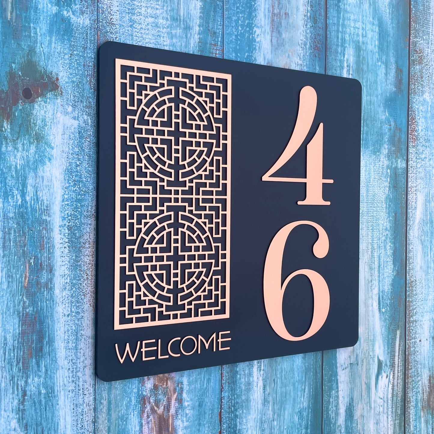 House Number Signs - Australian made | Lustre SV2 | SW2