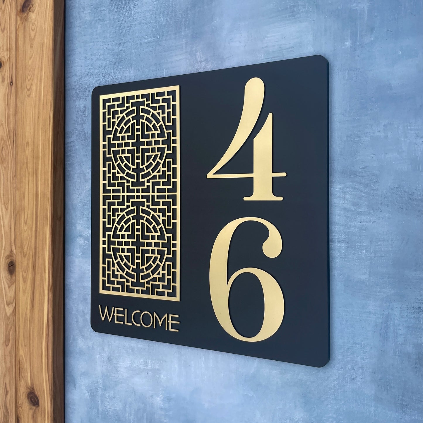 House Number Signs - Australian made | Lustre SV2 | SW2