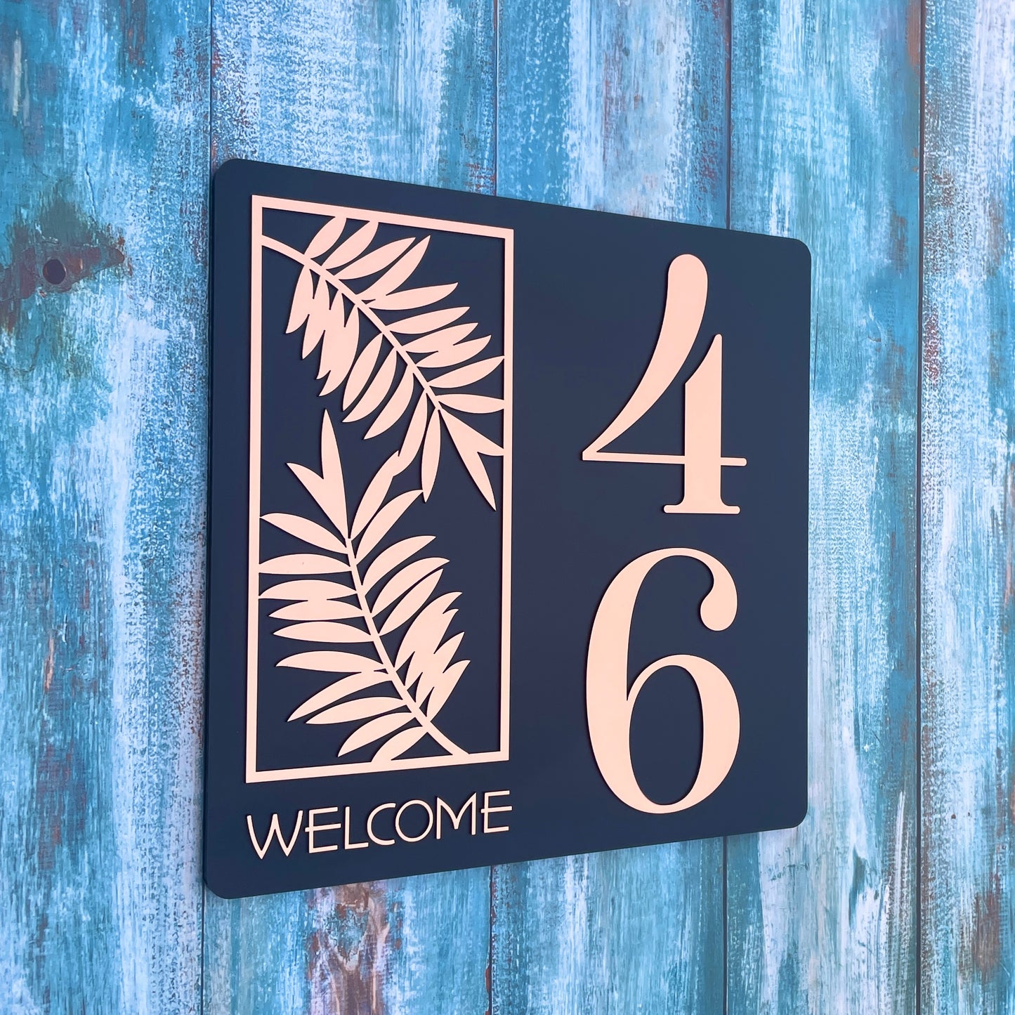 House Number Signs - Australian made | Lustre SV3 | SW2