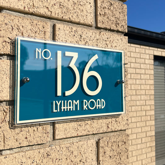 House Number Signs - Australian made | Urban 6 | SW2