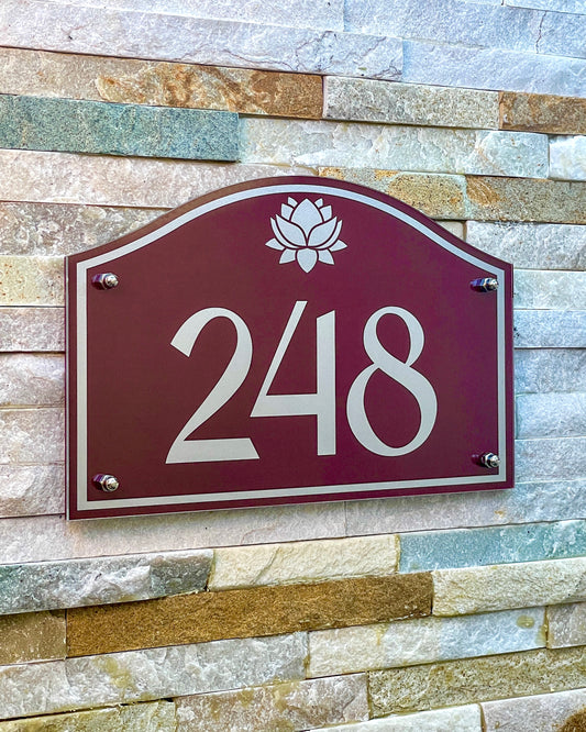 House Number Signs - Australian made - Heritage Petite 3 | SW2