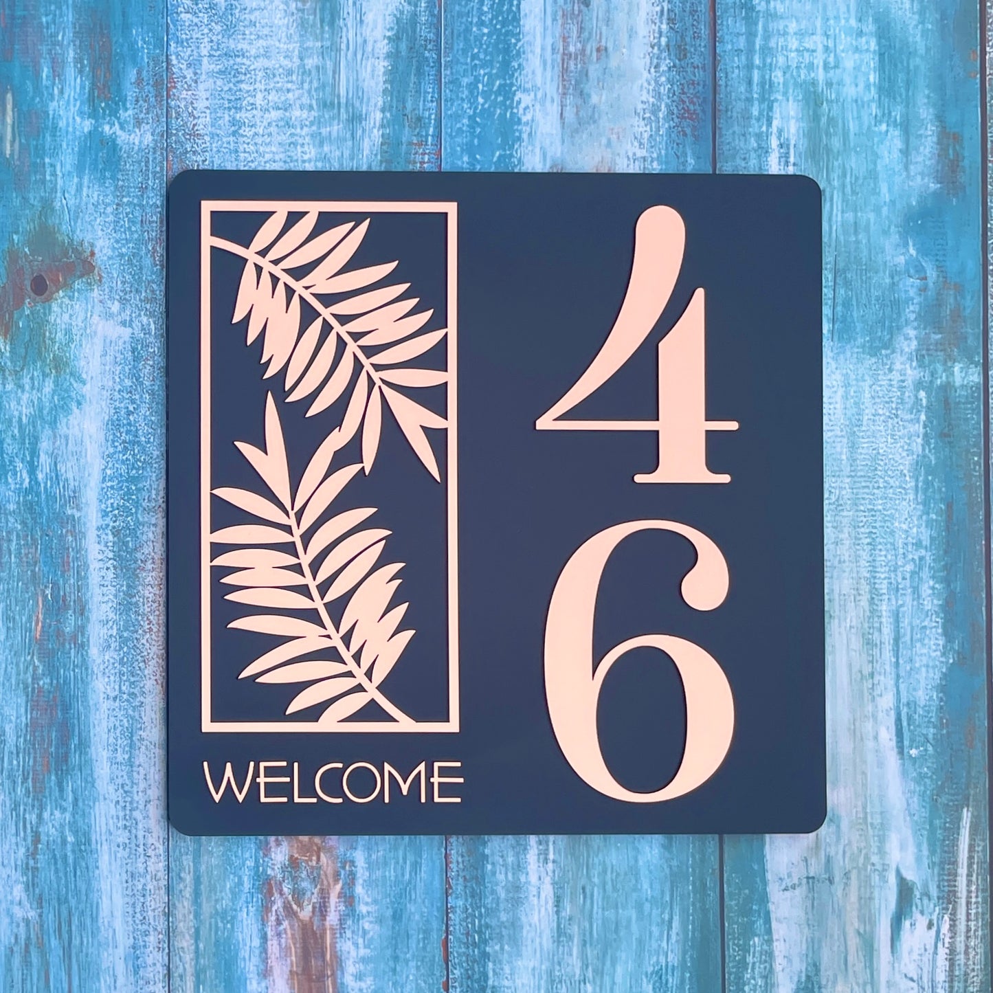 House Number Signs - Australian made | Lustre SV3 | SW2