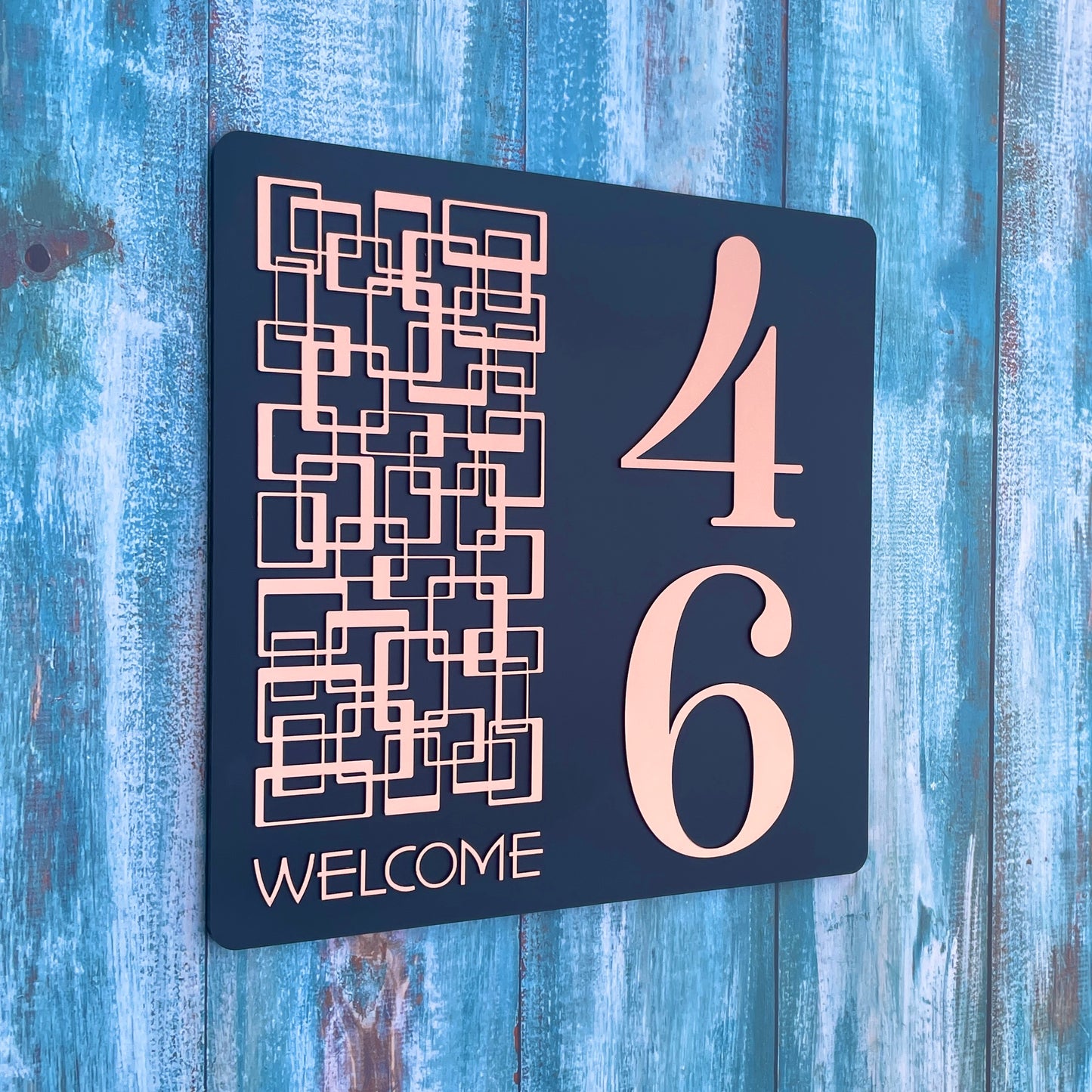 House Number Signs - Australian made | Lustre SV4 | SW2