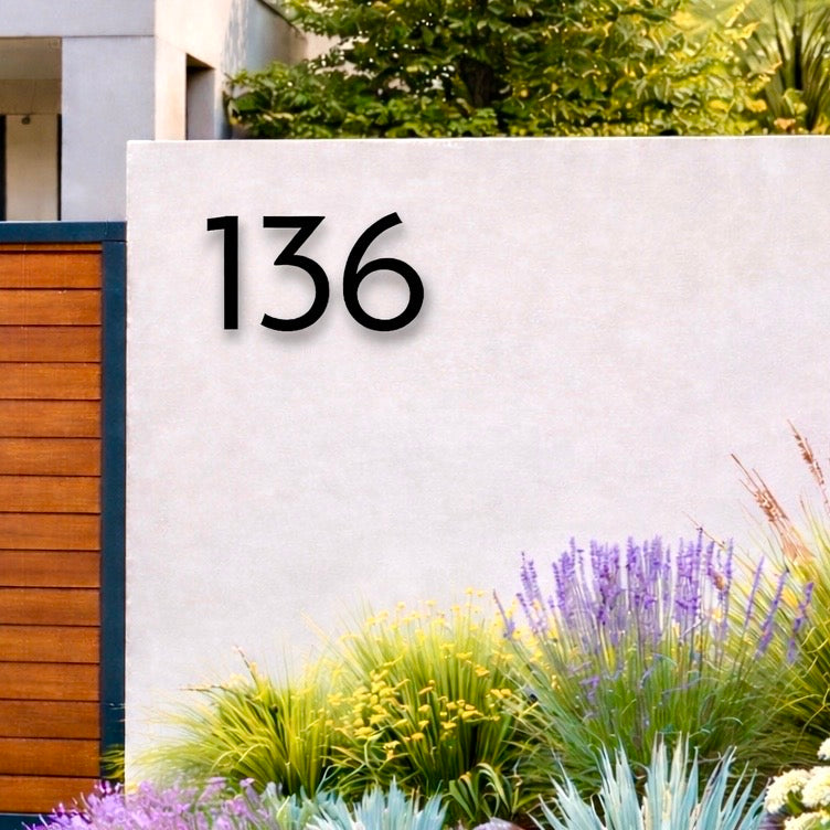Australian made house number | Copasetic