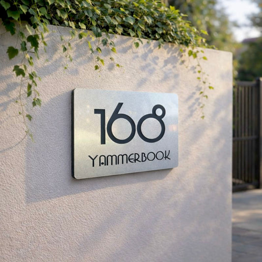 House Number Signs - Australian Made - Elevate 1 | SW2
