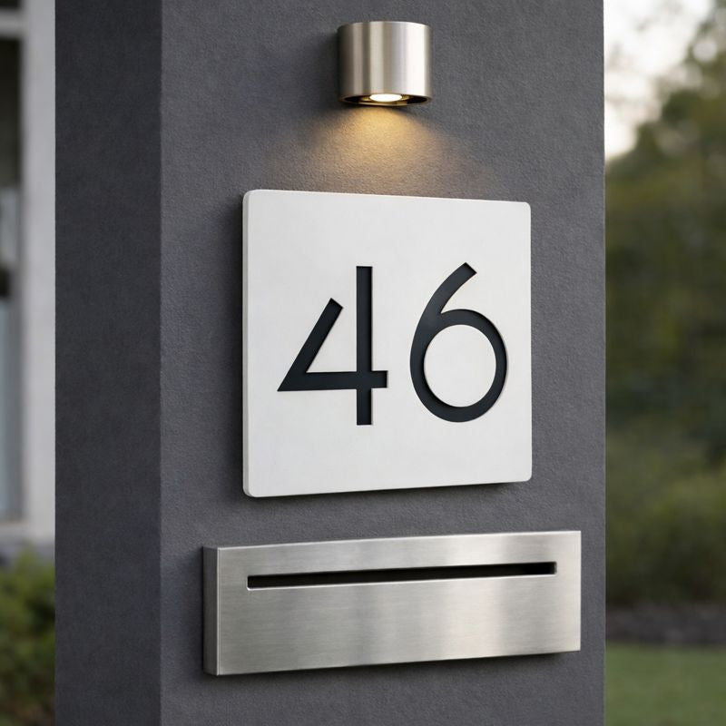House Number Signs - Australian Made - Prisma 1 | SW2