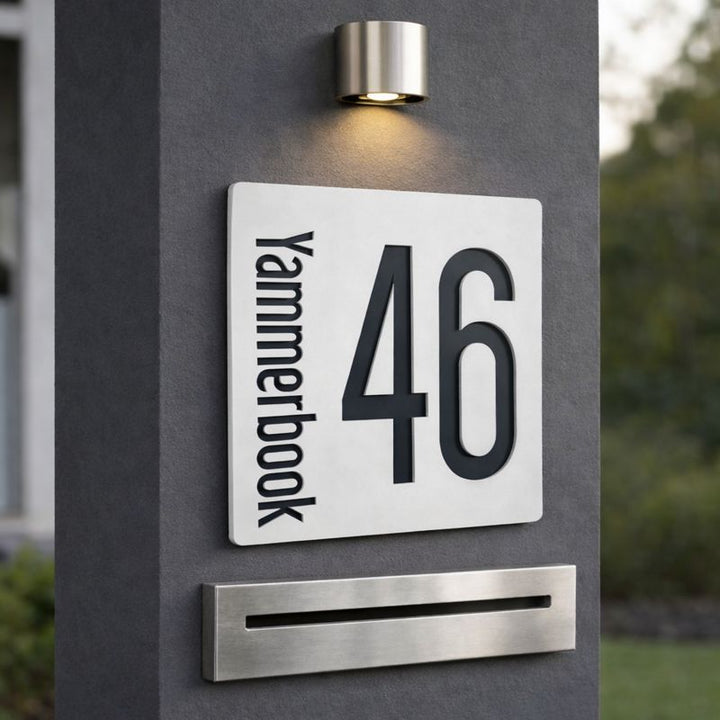 Prisma House Numbers – Only $75 | Modern, No Tools Needed – SW2 House ...