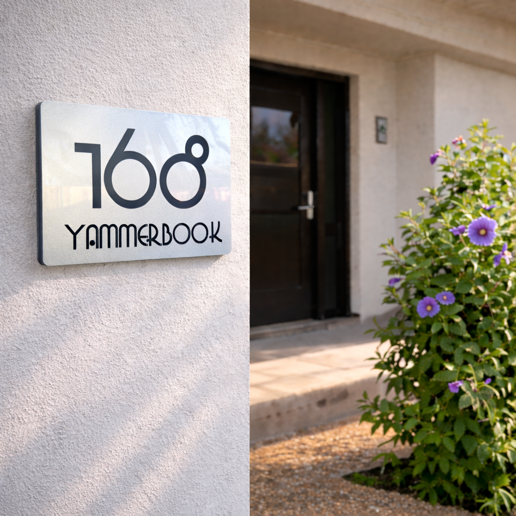 House Number Signs - Australian Made - Elevate 1 | SW2
