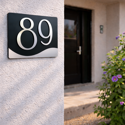 House Number Signs - Australian made - Elevate 3 | SW2