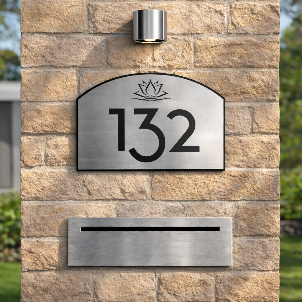 House Number Signs - Australian Made - Elevate 5 | SW2