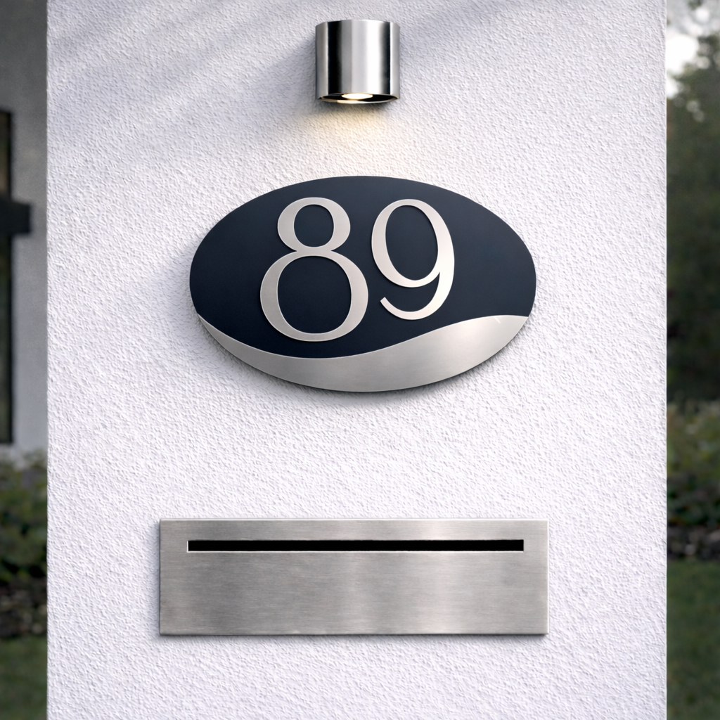 House Number Signs - Australian Made - Elevate 7 | SW2