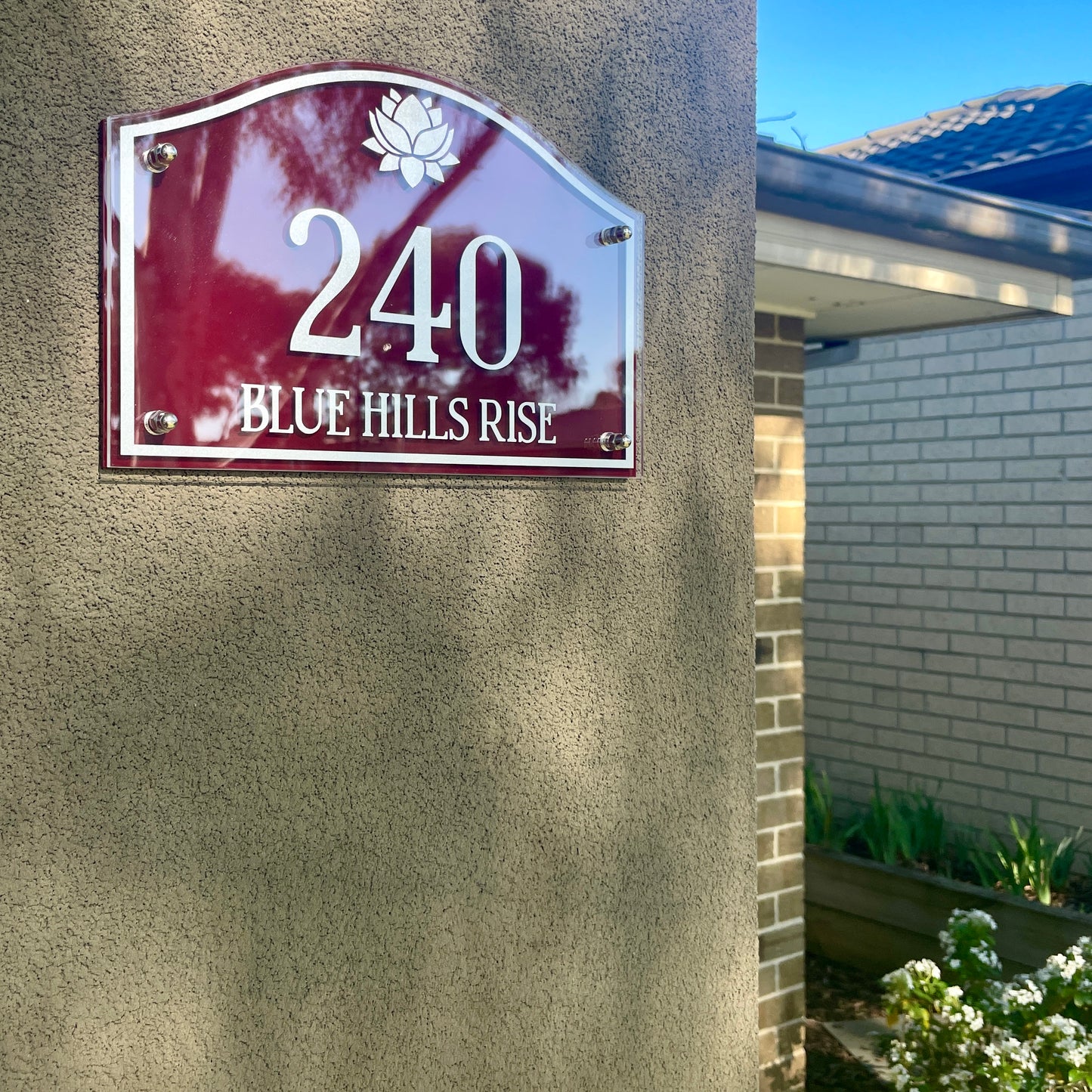 House Number Signs - Australian made - Heritage Petite 3 | SW2