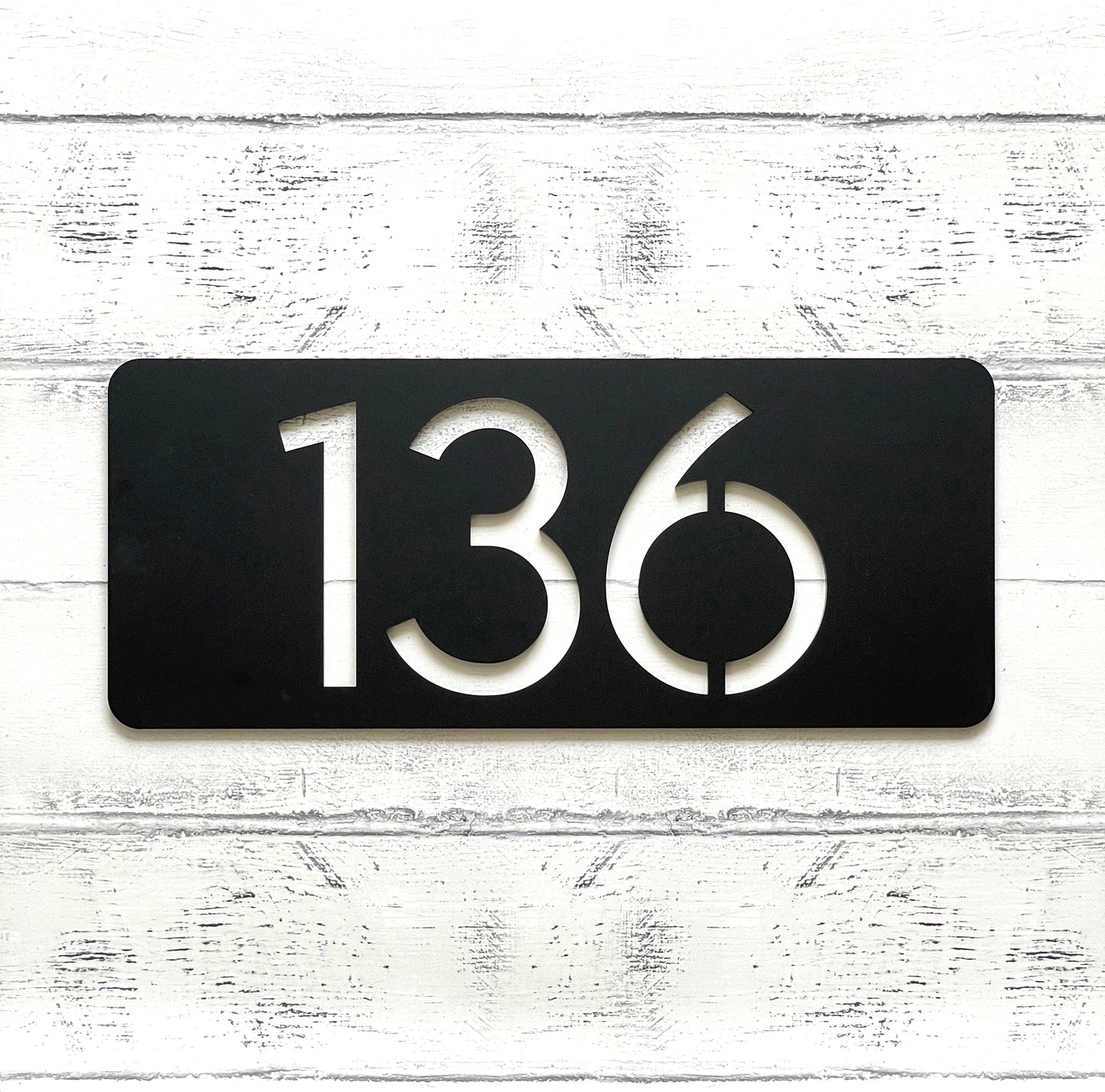 House Number Signs - Australian Made - Nouveau SL1 | SW2