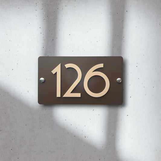 House Number Signs - Australian made - Legacy L1 | SW2