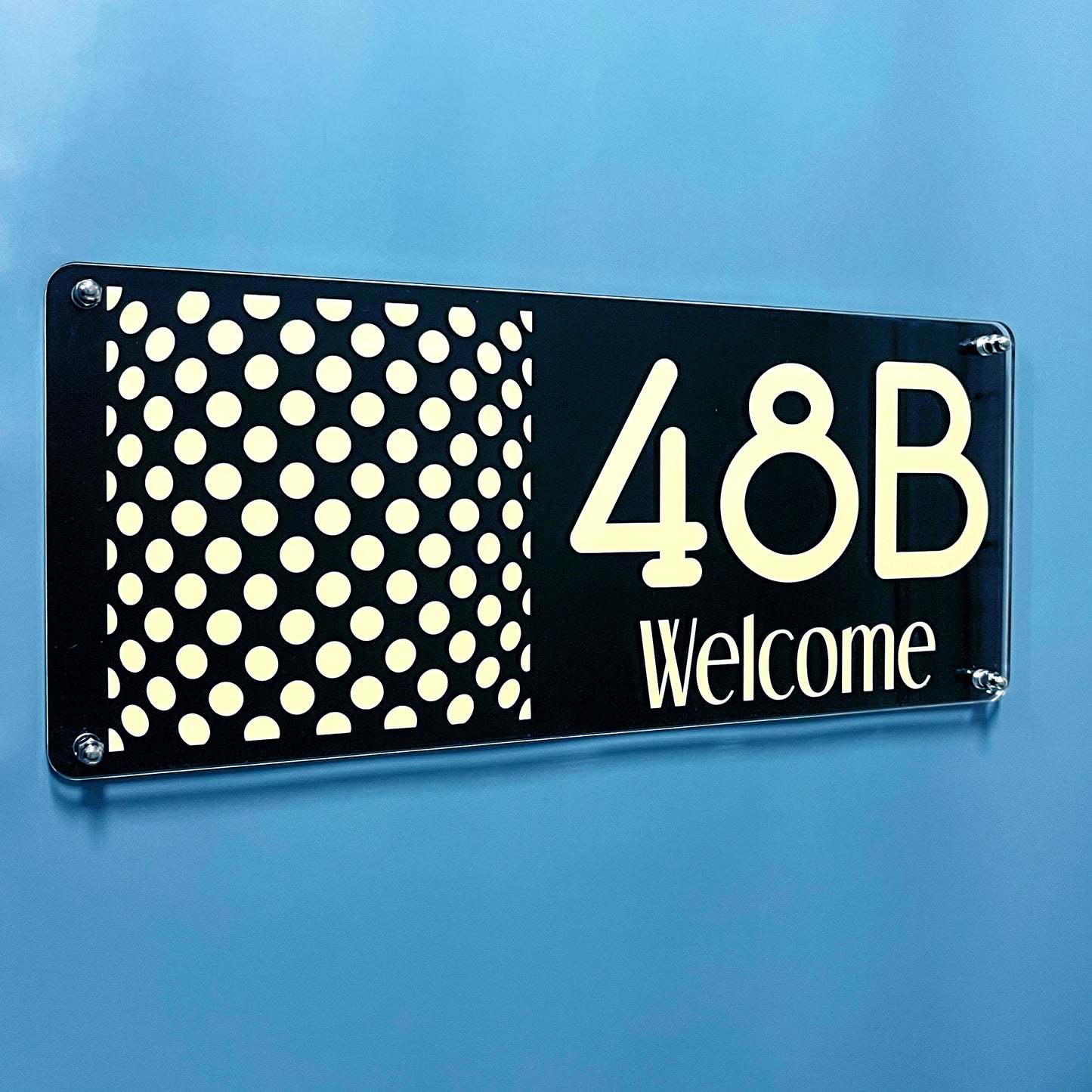 House Number Signs - Australian made - Esprit Dot | SW2