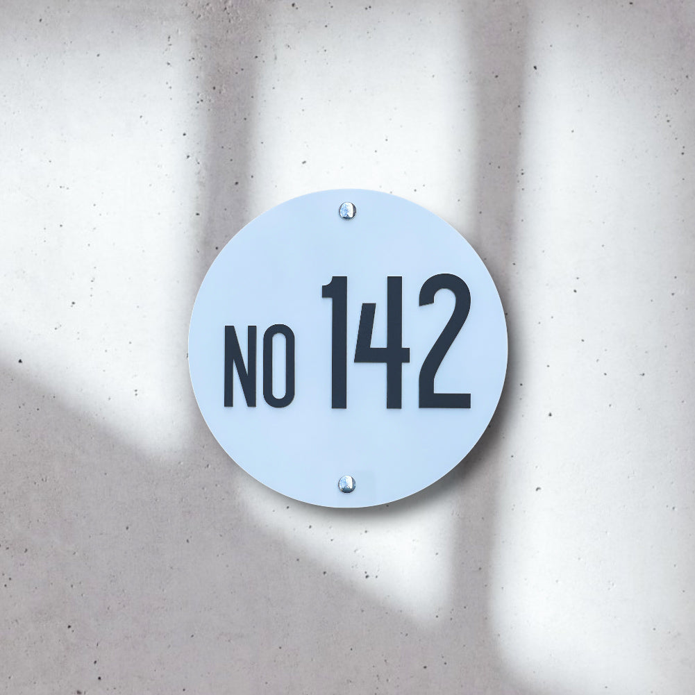 House Number Signs - Australian made - Legacy R4 | SW2