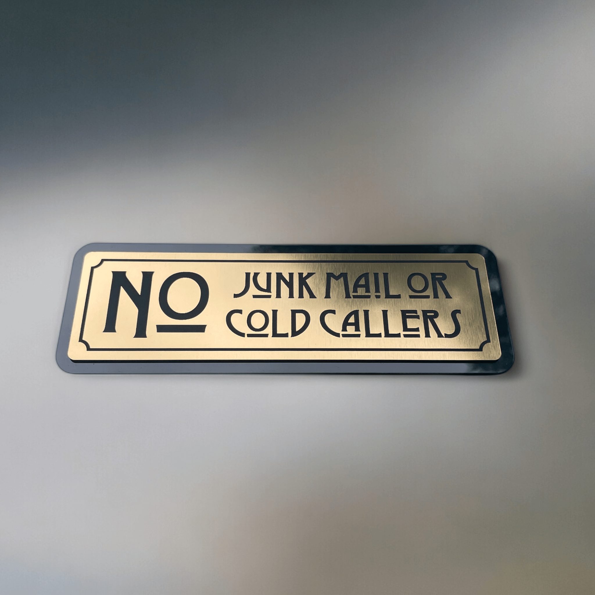 Sw2 Post Code Sign No Junk Mail Sign – Clear, Tough & Aussie-Made – SW2 House Number Signs